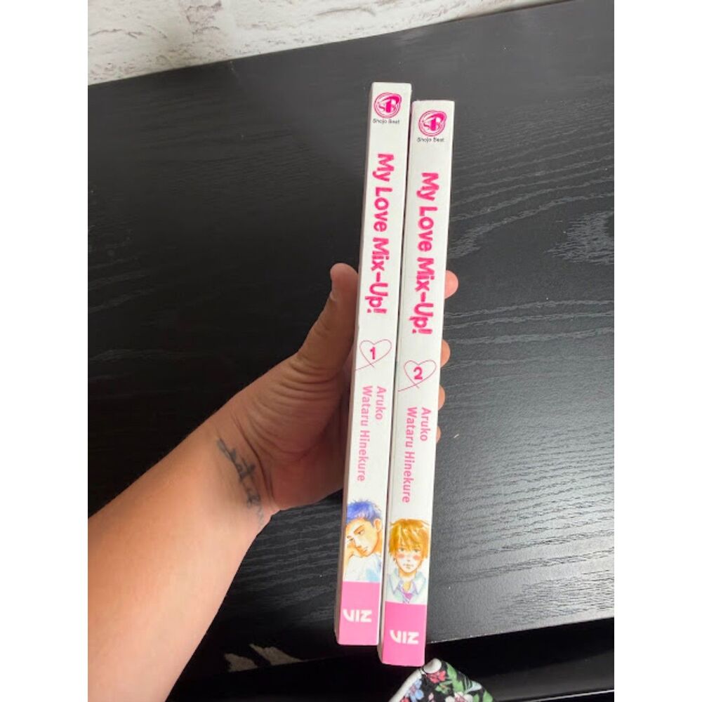 My Love Mixup Manga Books 1 & 2 Aruko Wataru Hinekure Teen Shojo Beat Romance YA - Picture 4 of 4